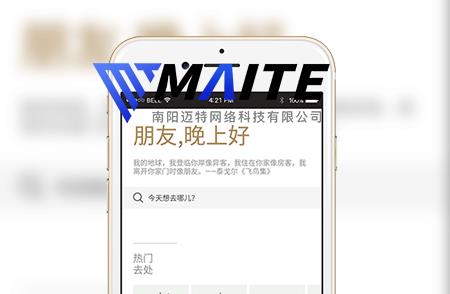 民宿预订小程序-忻城县网站建设案例